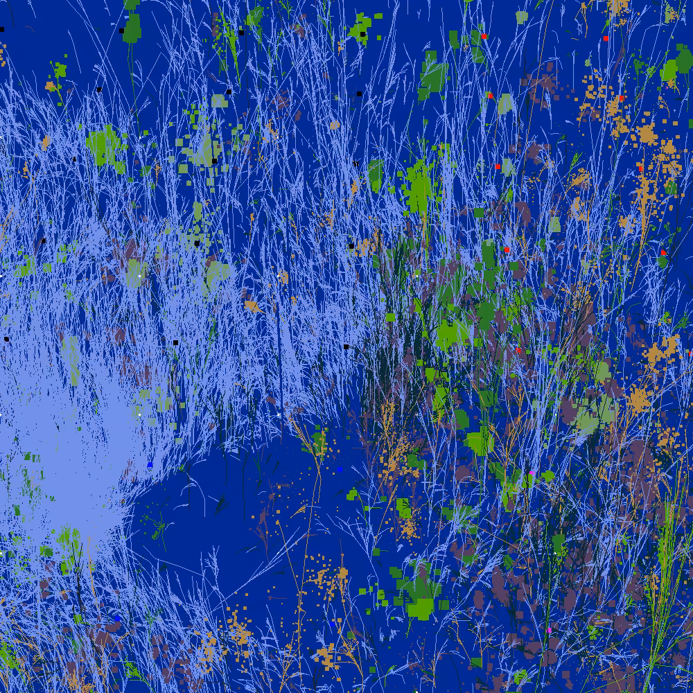 Infinite Garden: 32948 Flowers
