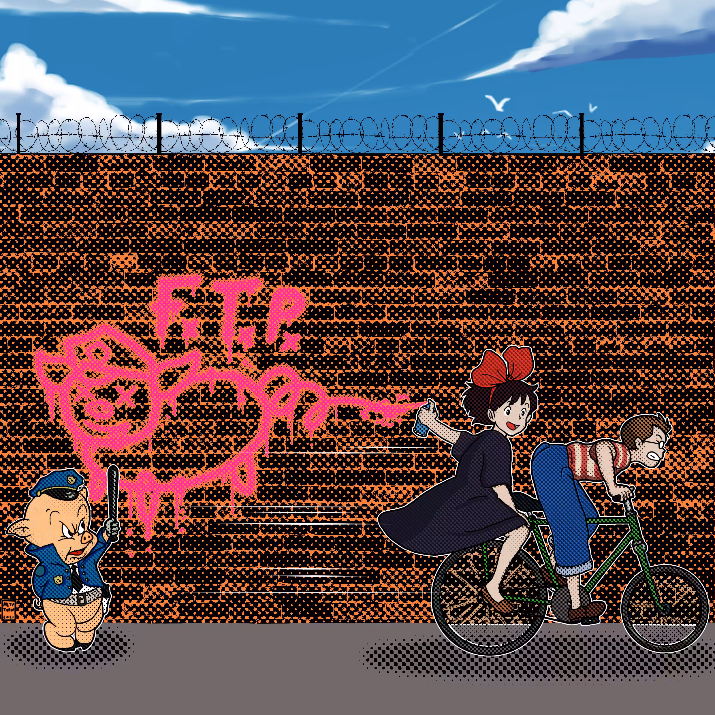 kiki's hate the po-po