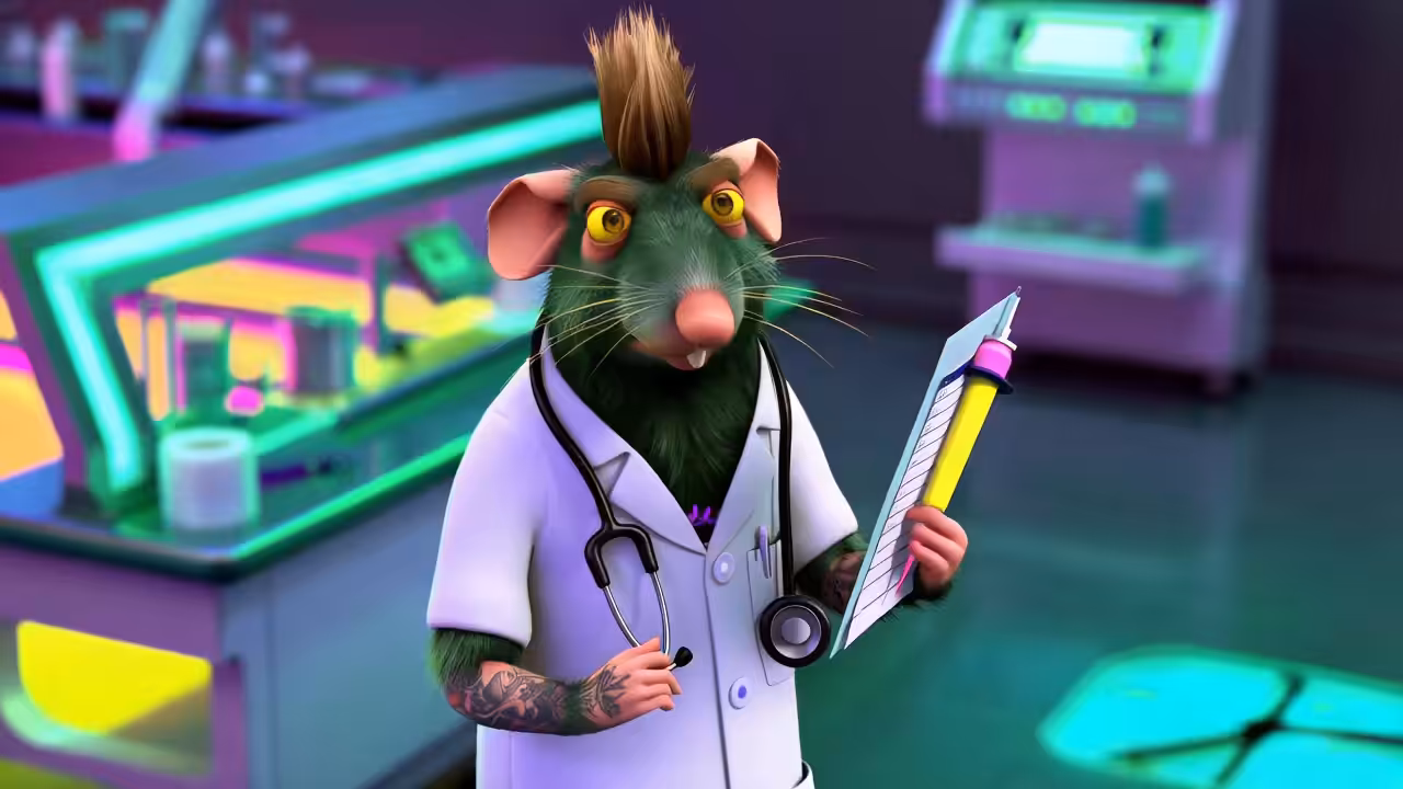 Rodeo posts: Punk Rat AI Generation 004