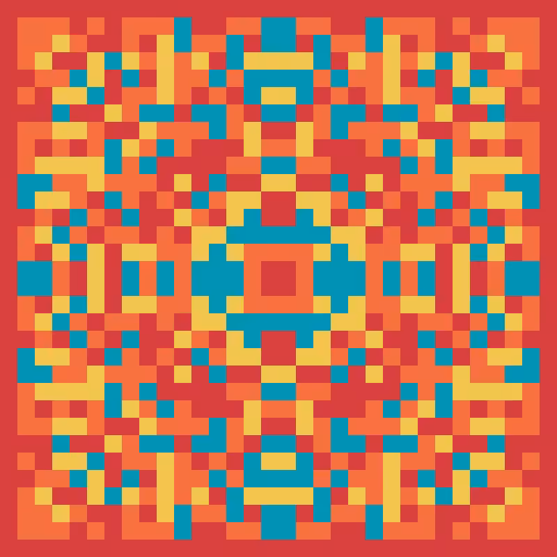 Pixel Mandala #63