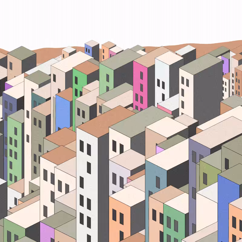 Coloured City #49