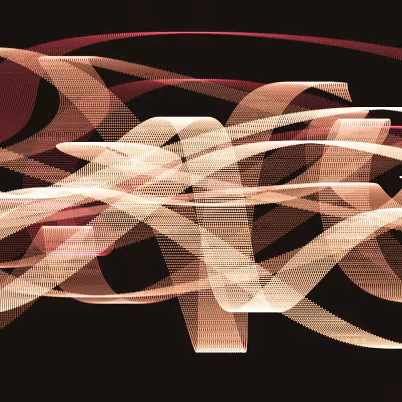 Ben Day Ribbons #1