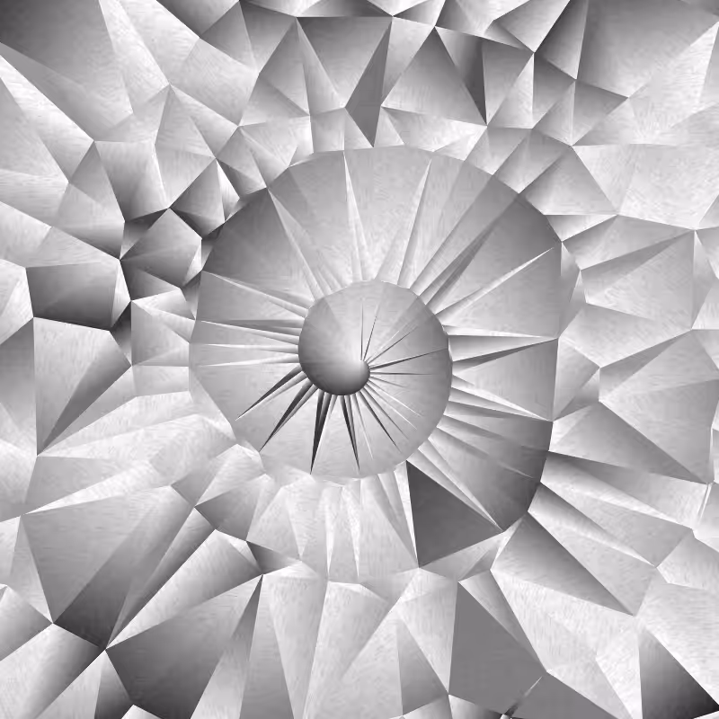Delaunay Spiral #6