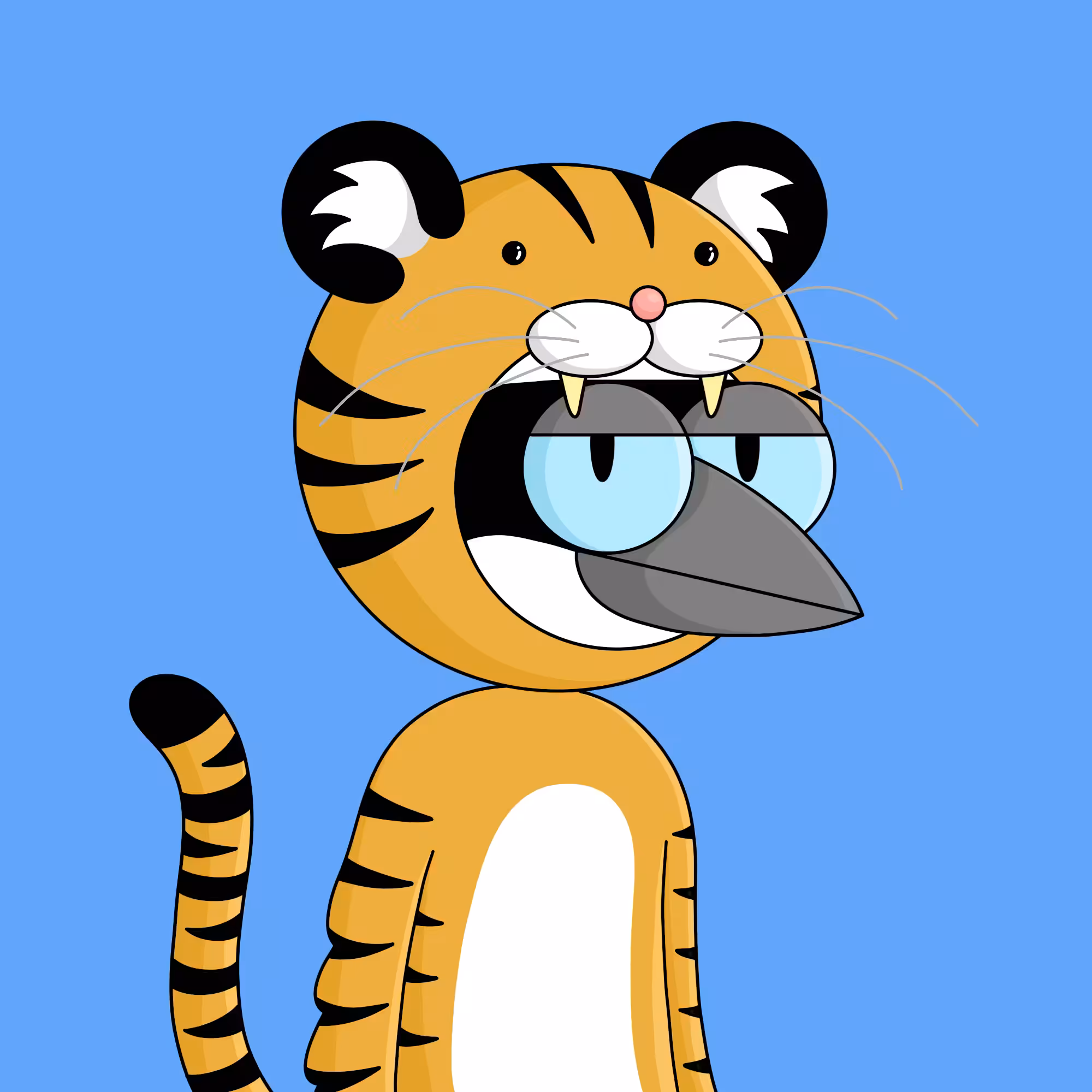 #31 I saw you tiger