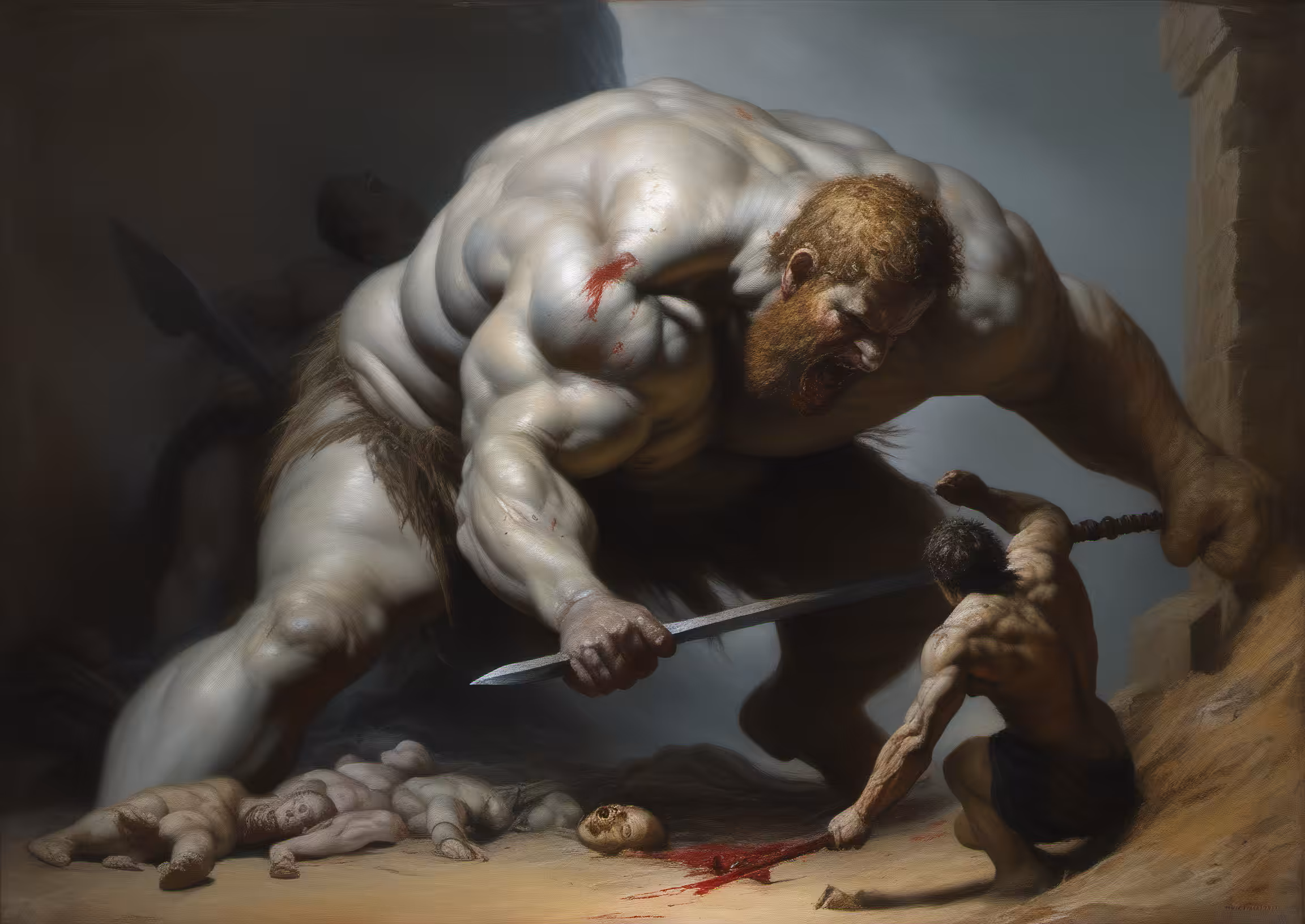 David and Goliath #6