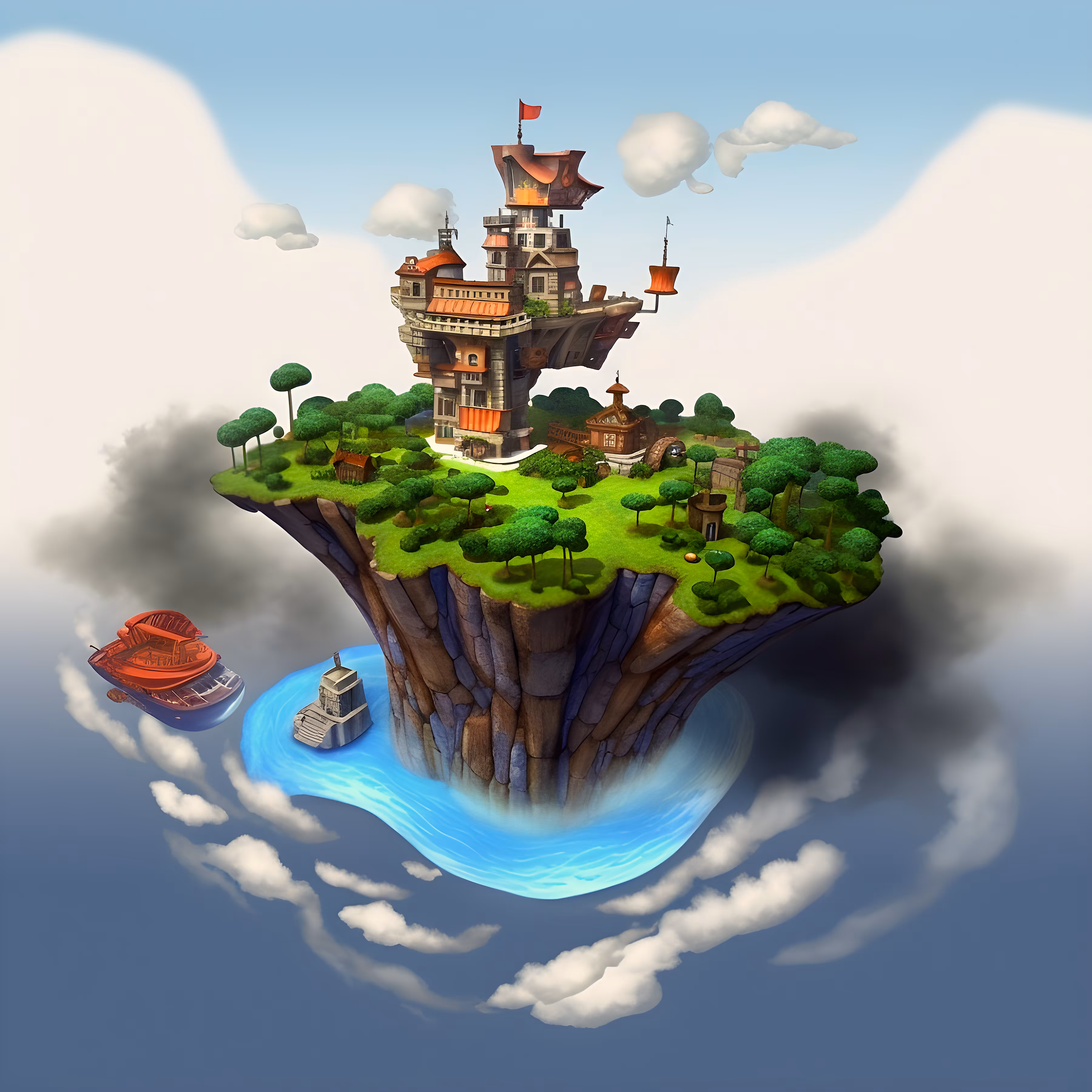 Pwoermd Island