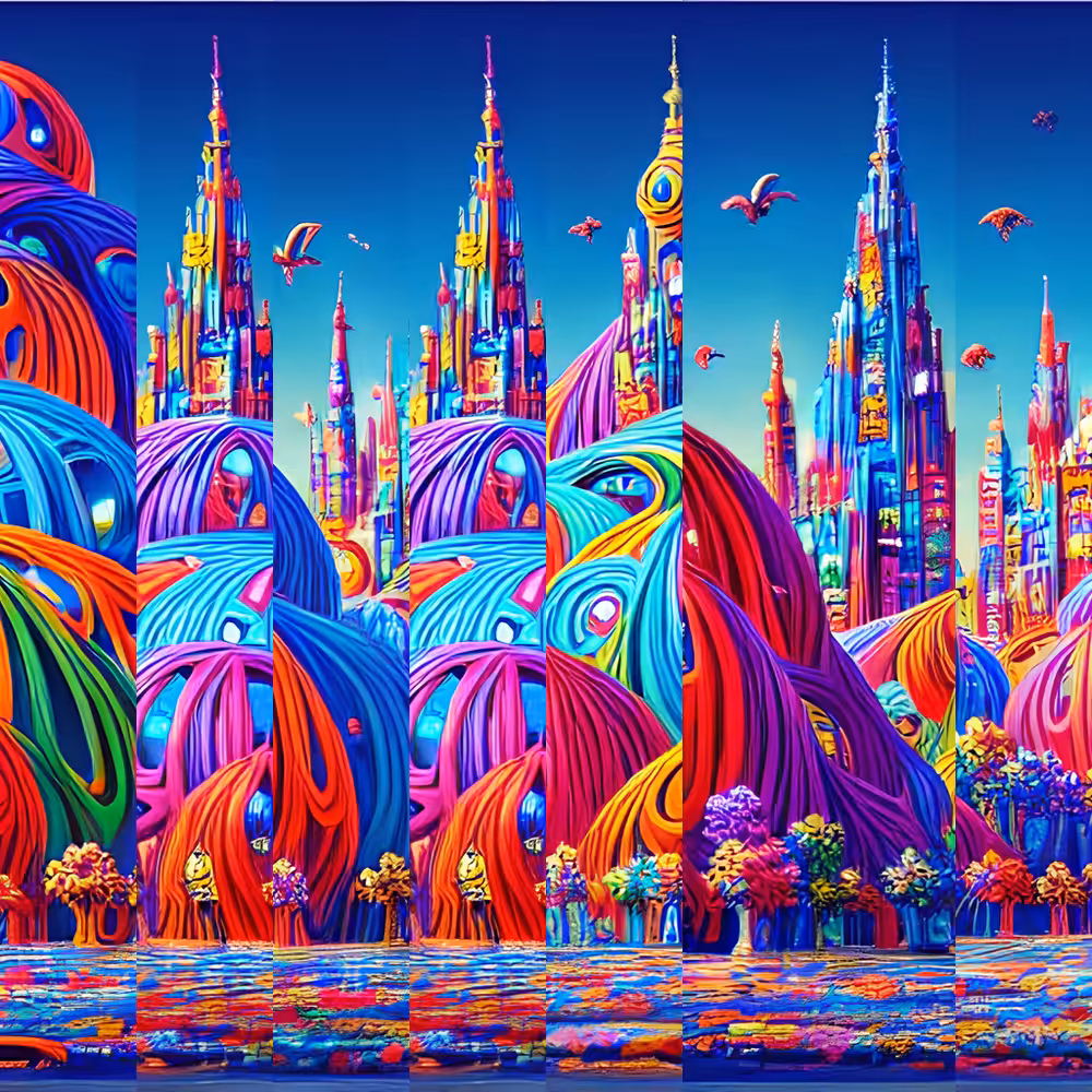 AI Psychedelic Candy #1