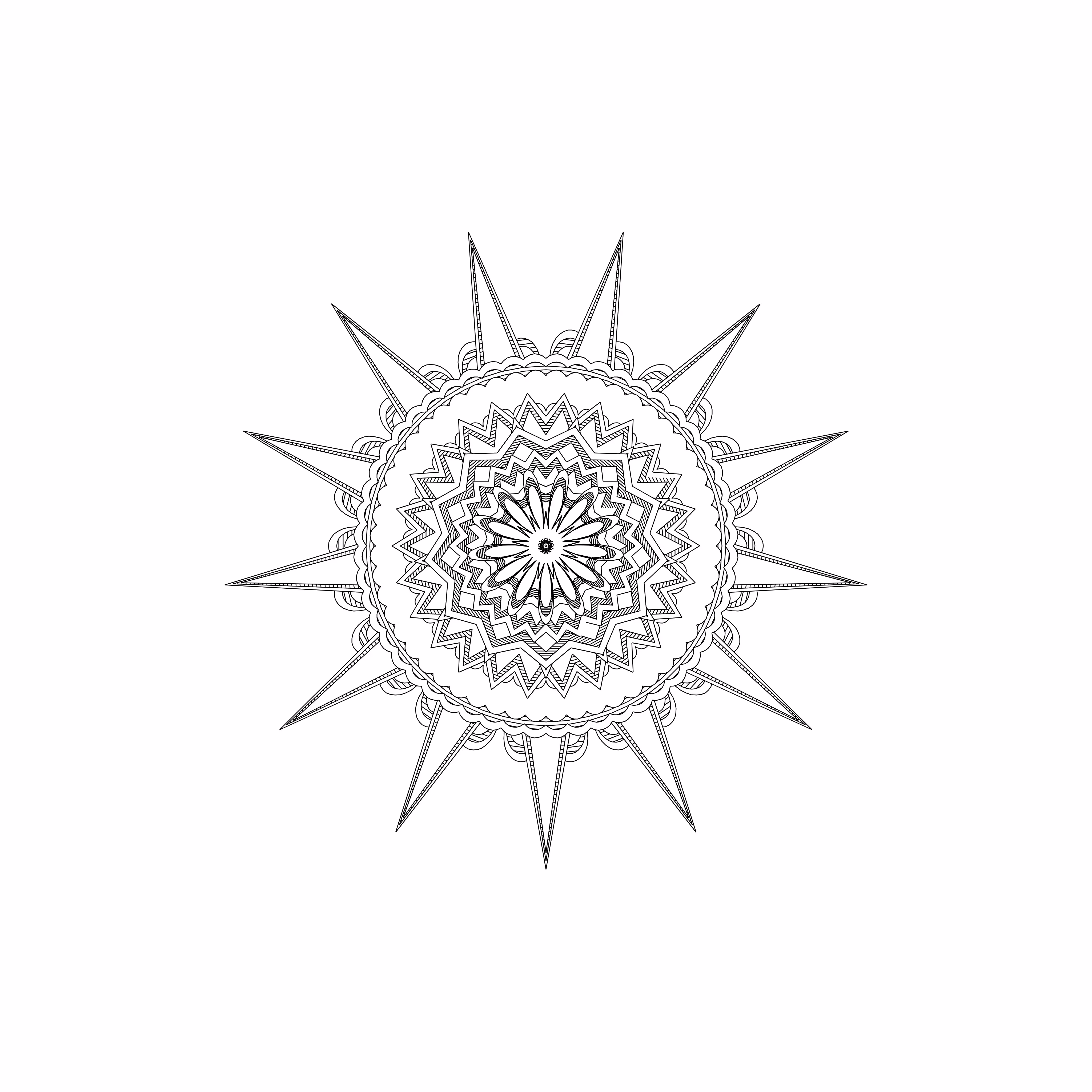 LL21 Mandala #9