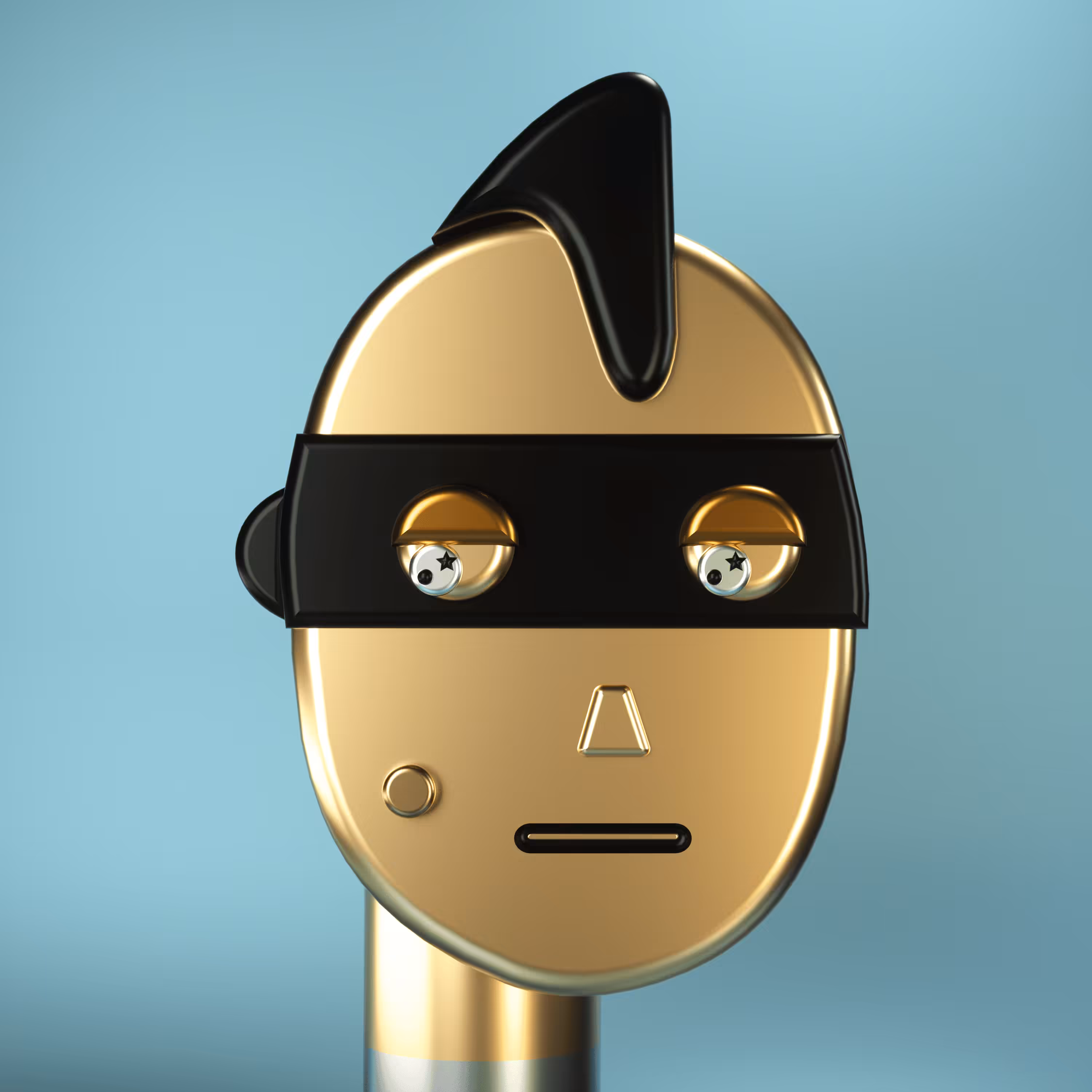 3D Chrome Punk #0349