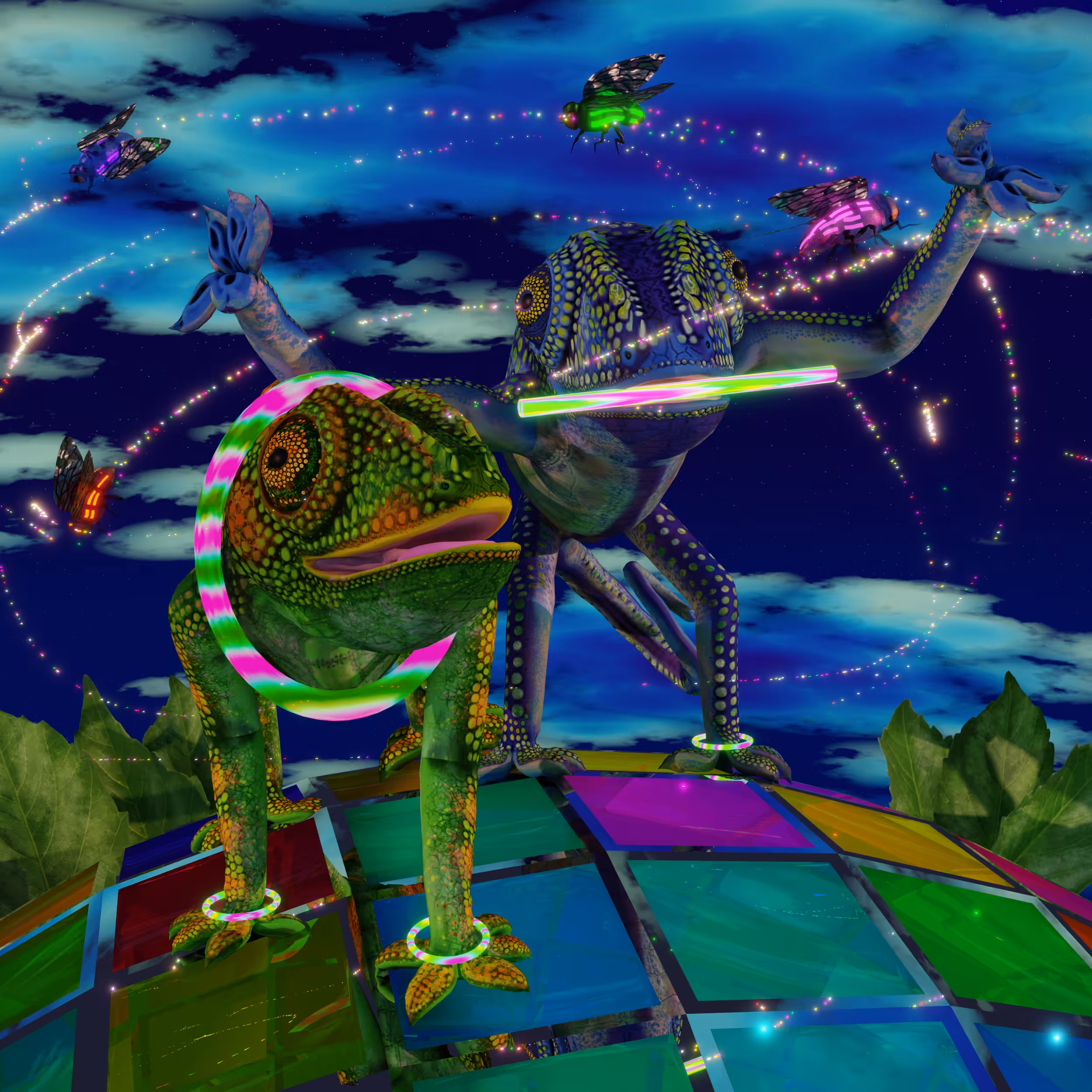 Chameleon Compadres #014