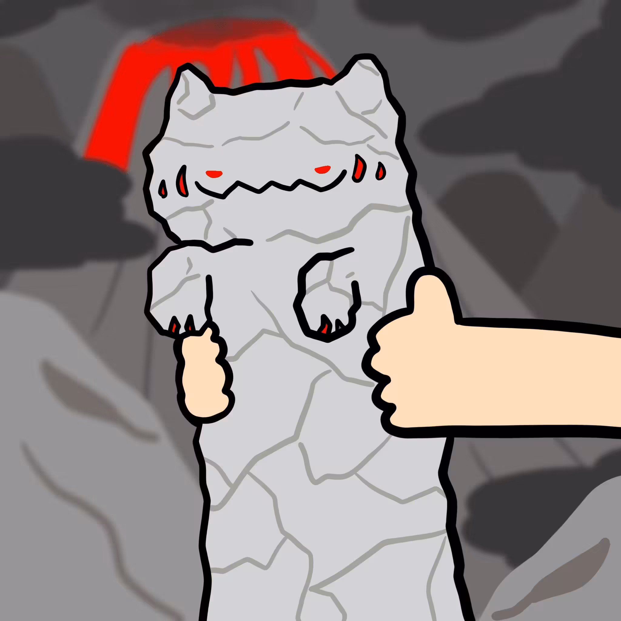 Long long Rock cat #082