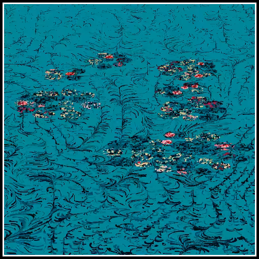 Polluted water lilies #115