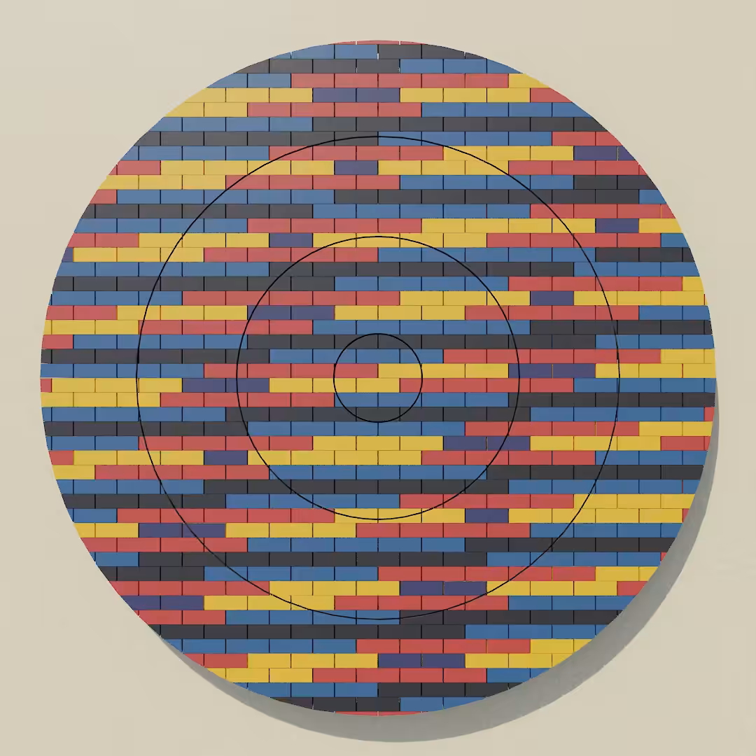 Genuary 2023: Split Bricks