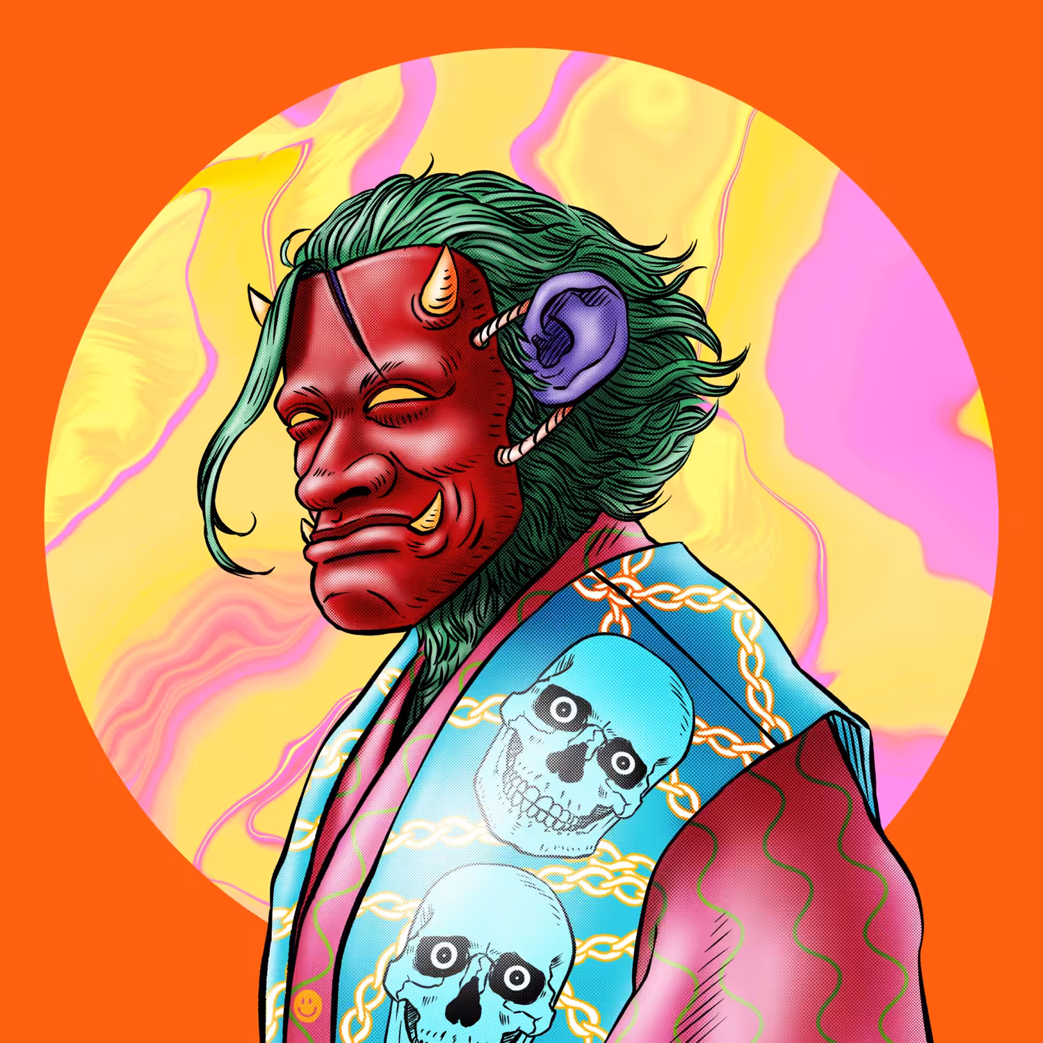 77 SAMURAI APES: 65 : "ONI"