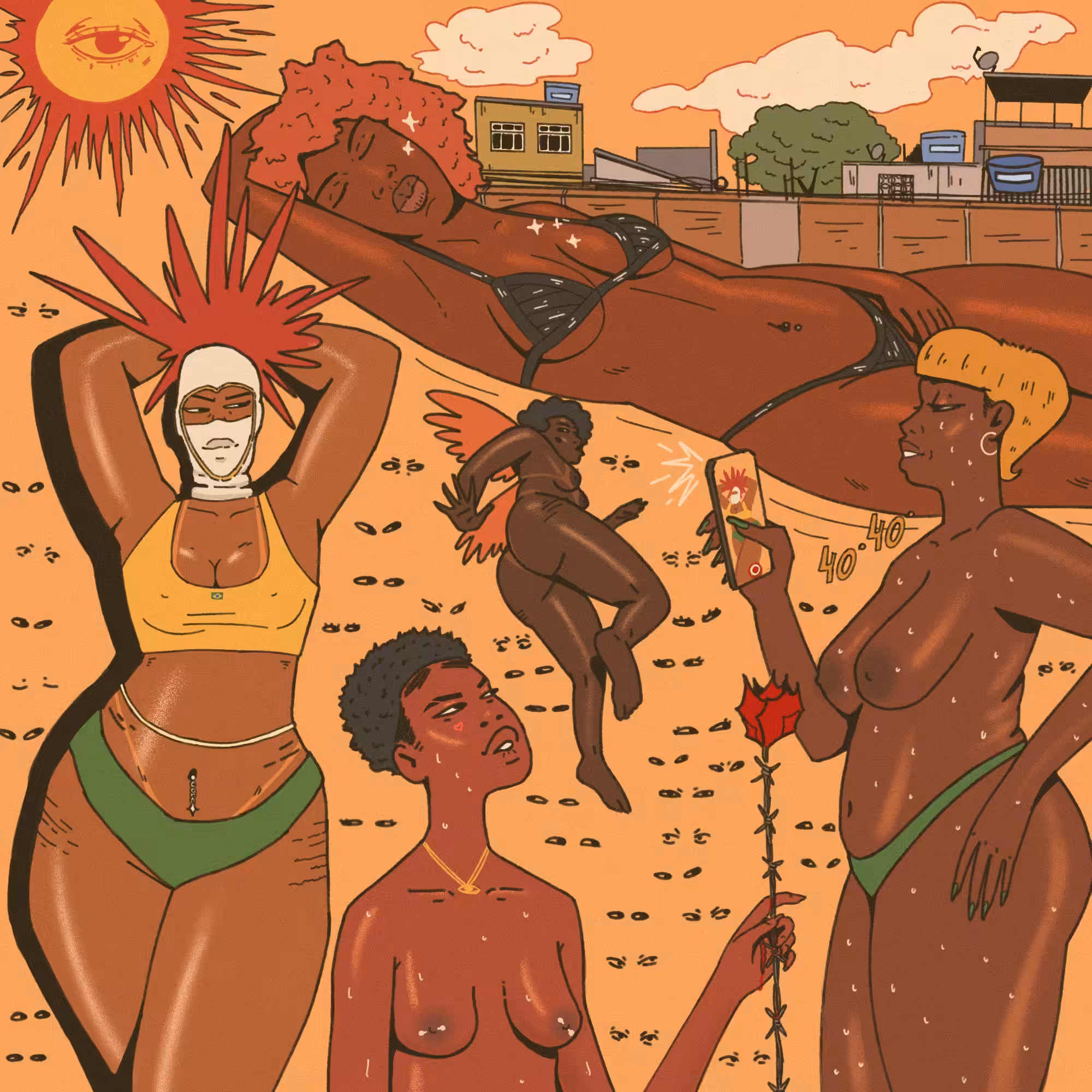 Sol, amor e registros