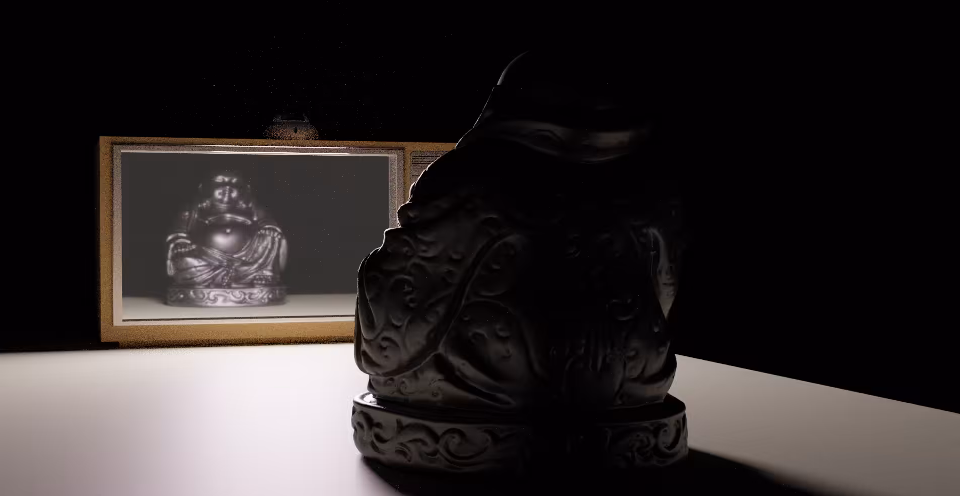 blender buddha