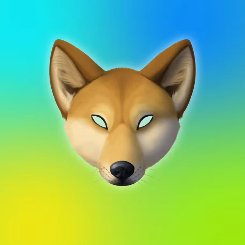 Fox Masks - Dogecoin to the moon!