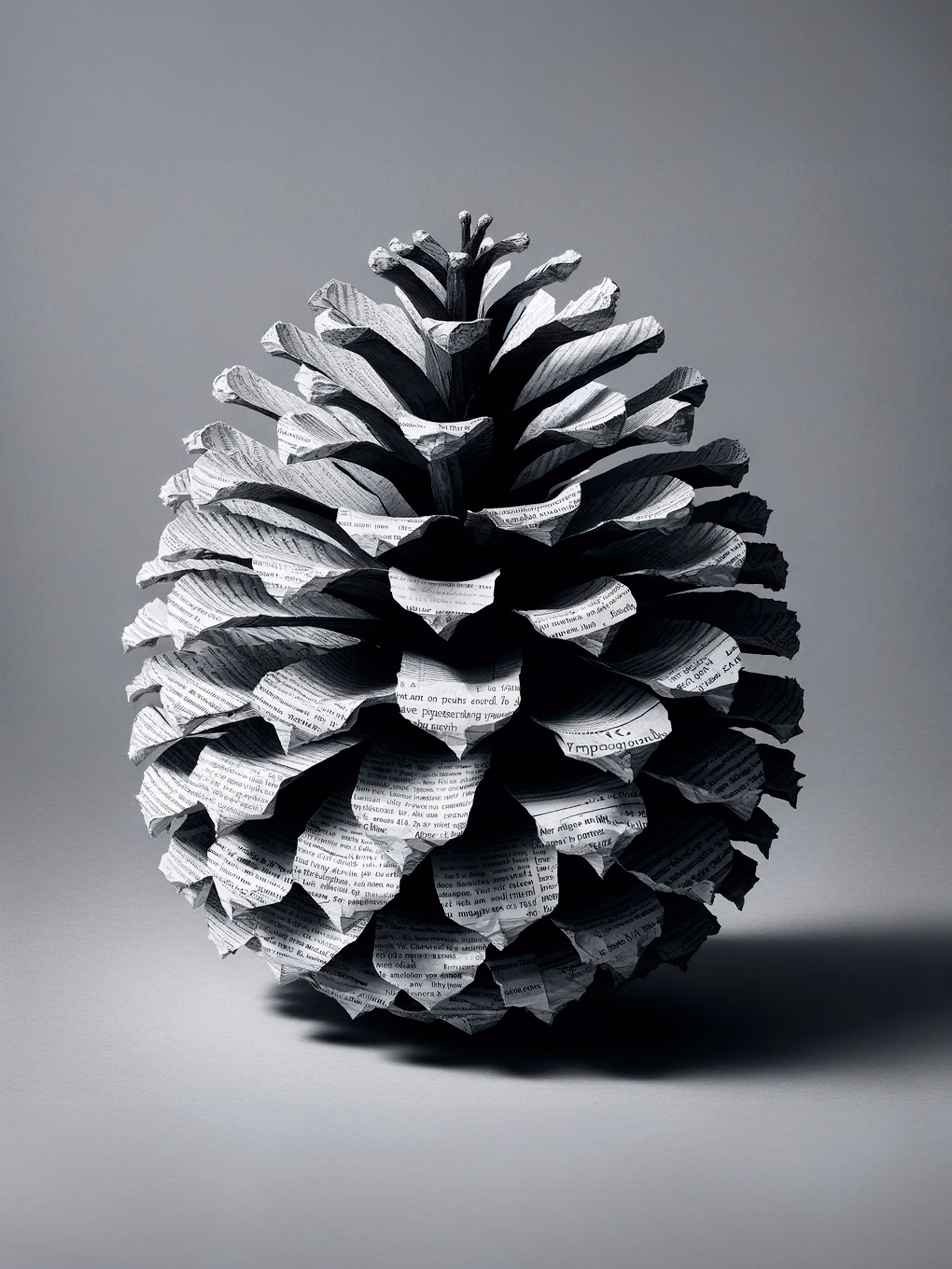 The Fir Cone's Tale (Poster / Wall art - 75x100 cm)