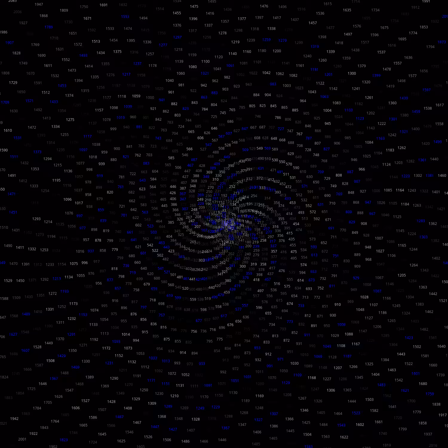 Polar Plot of Numbers #57