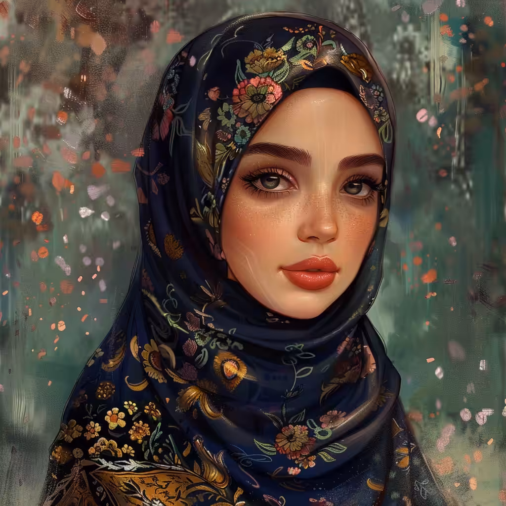 Mystery Art : Nayira, the Keeper of Hidden Gardens
