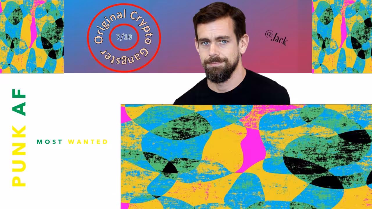 PUNK AF Collection (Most Wanted) - Jack Dorsey