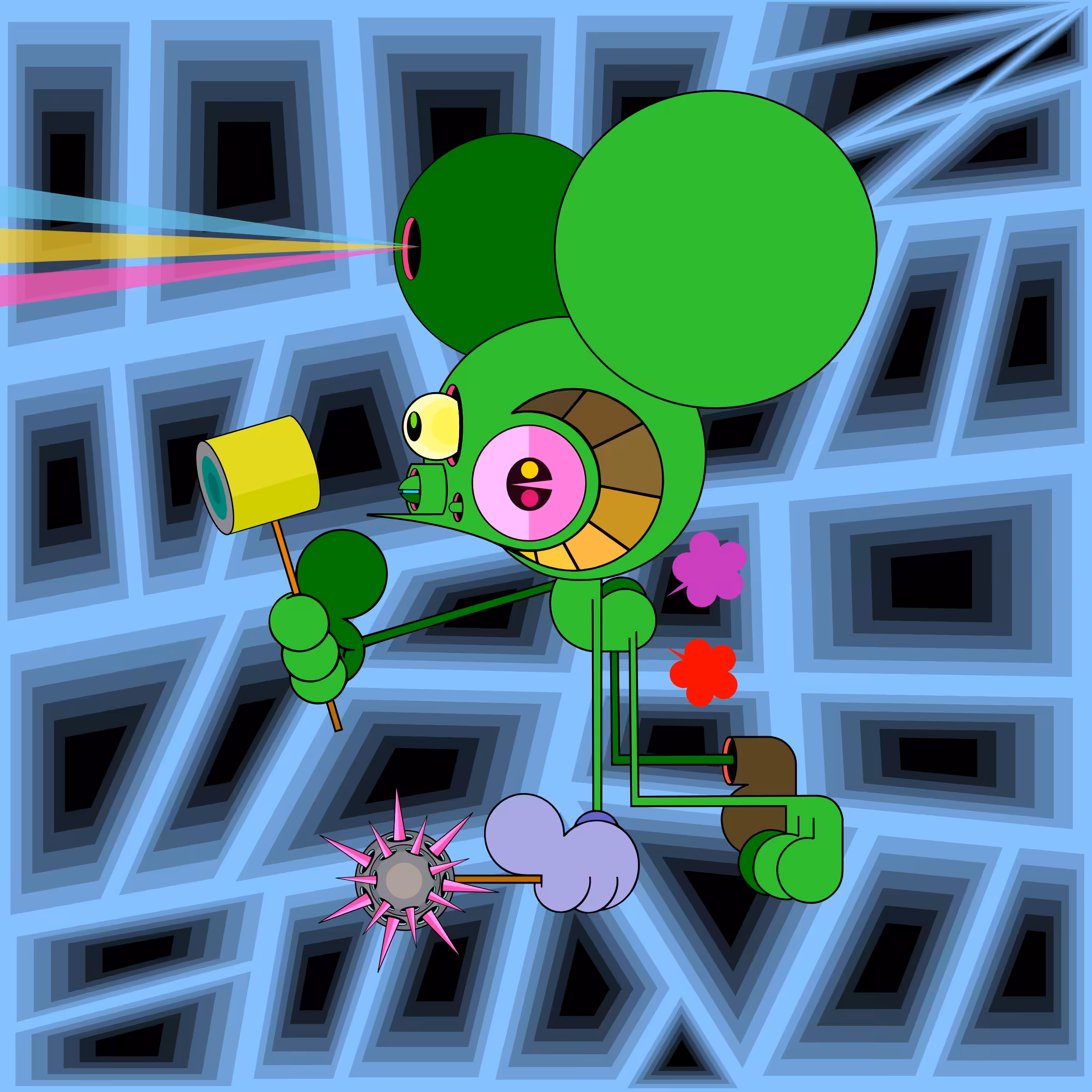 Neogen Space Monkeys #188