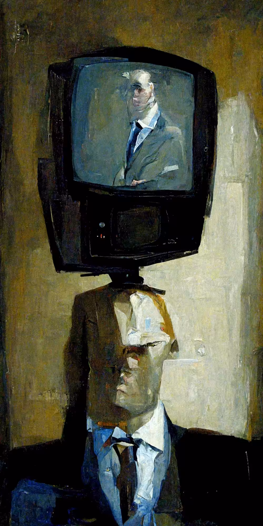 "Look at my TV when I'm talking to you!"