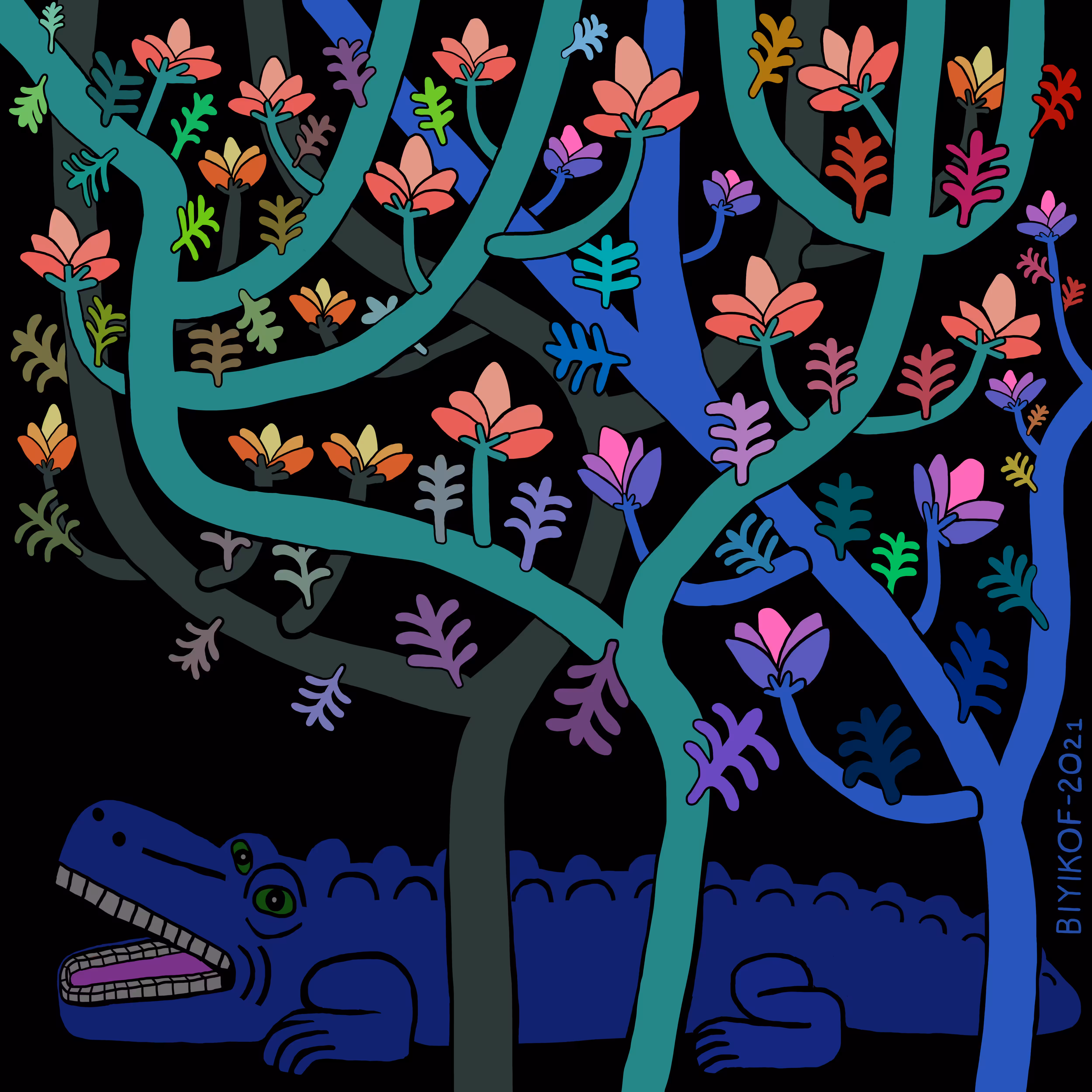 Crocodile Blossom