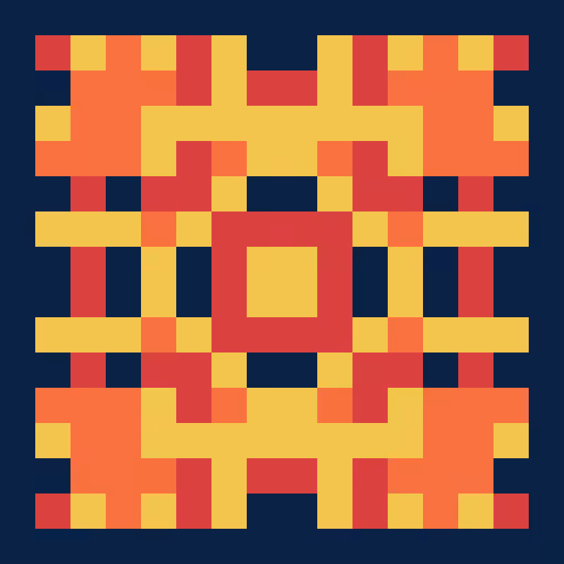Pixel Mandala #50
