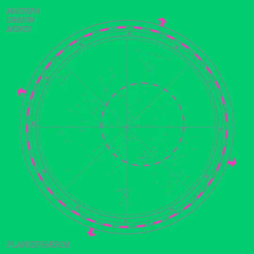 A Fictional Map Of Constellations #3