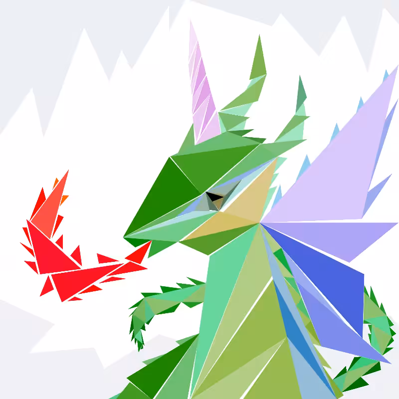 Unicorn dragon #9