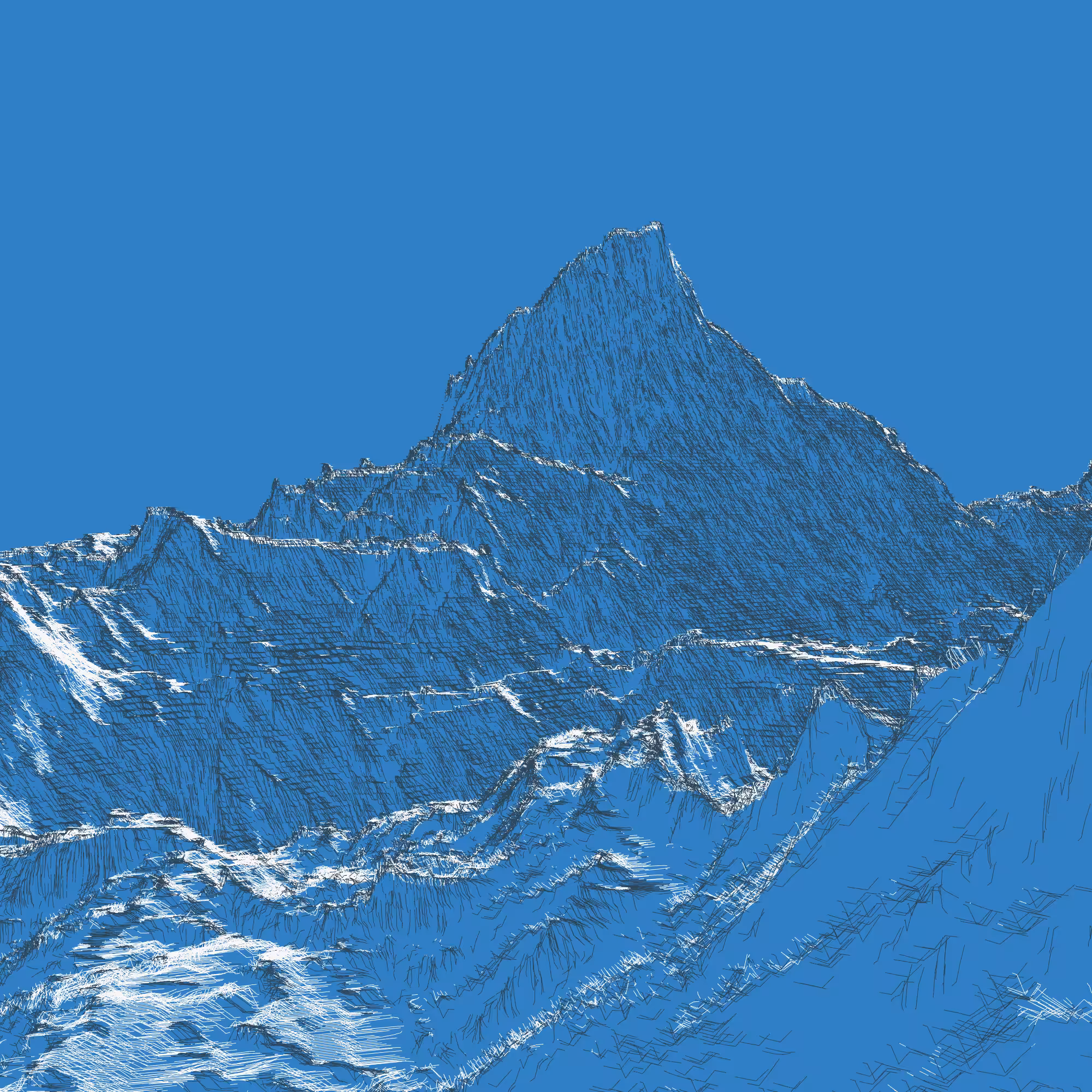 Ridge Scribbles #143