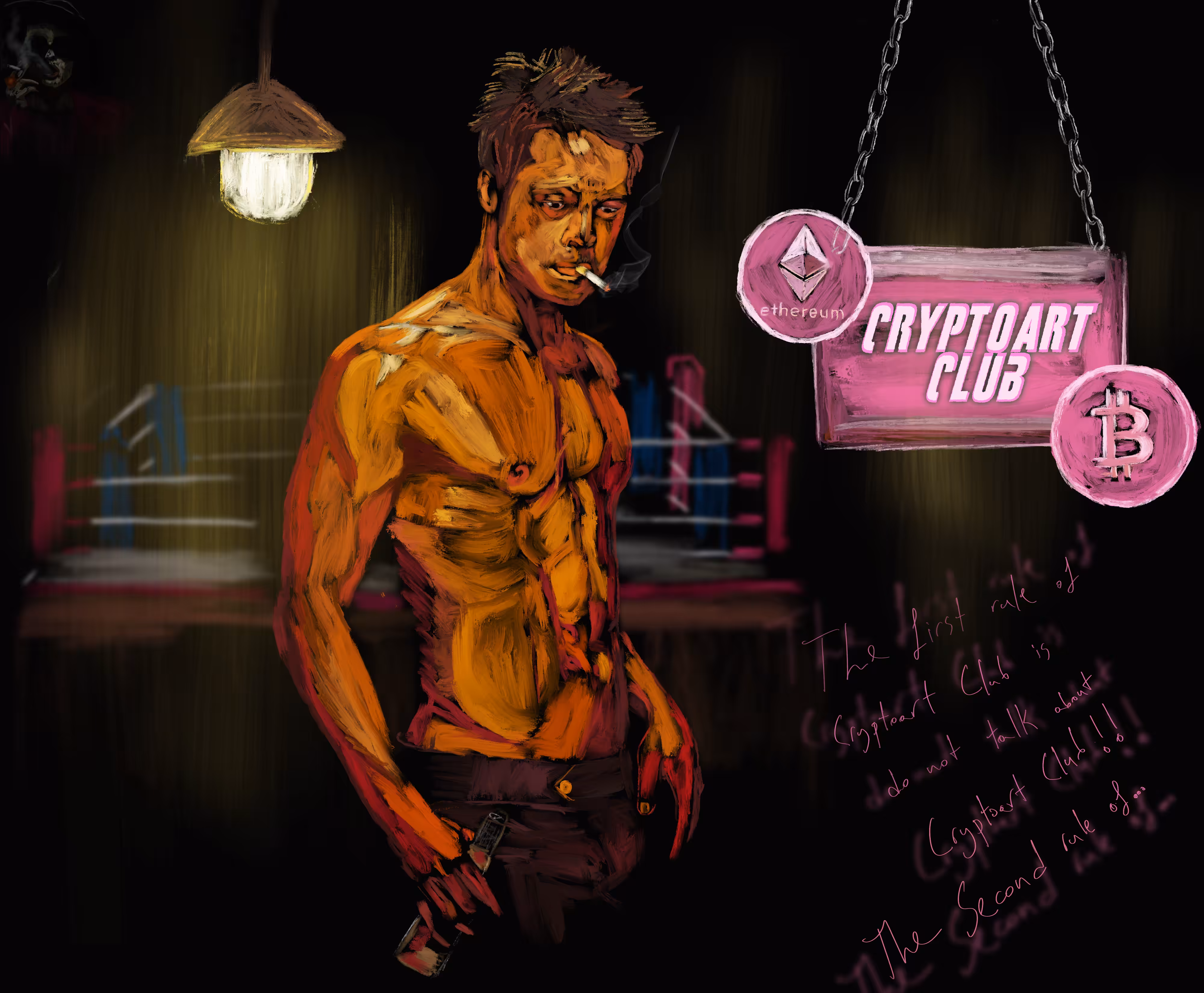 Once Upon A Time In Crypto City : Cryptoart Club