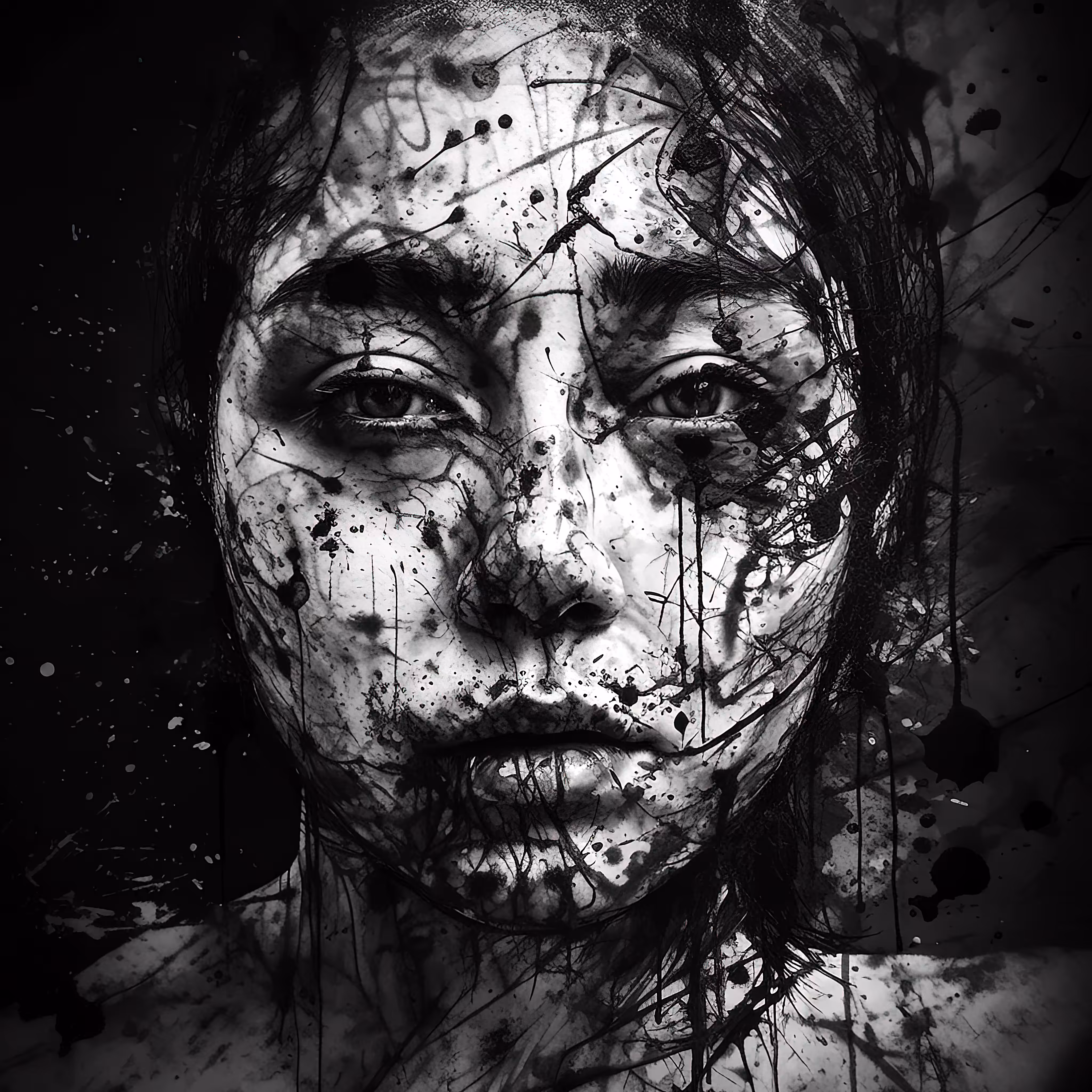 SCATTERED WOMAN #4