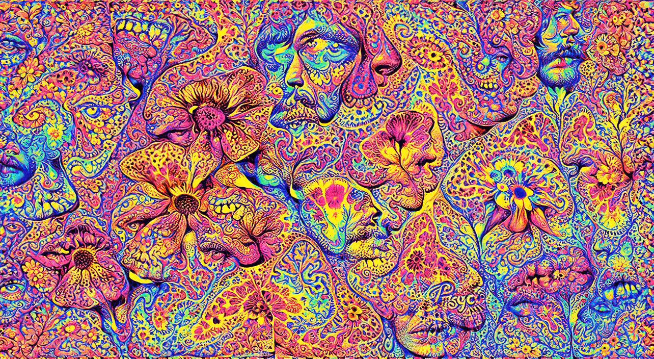 Psychedelic blossoms