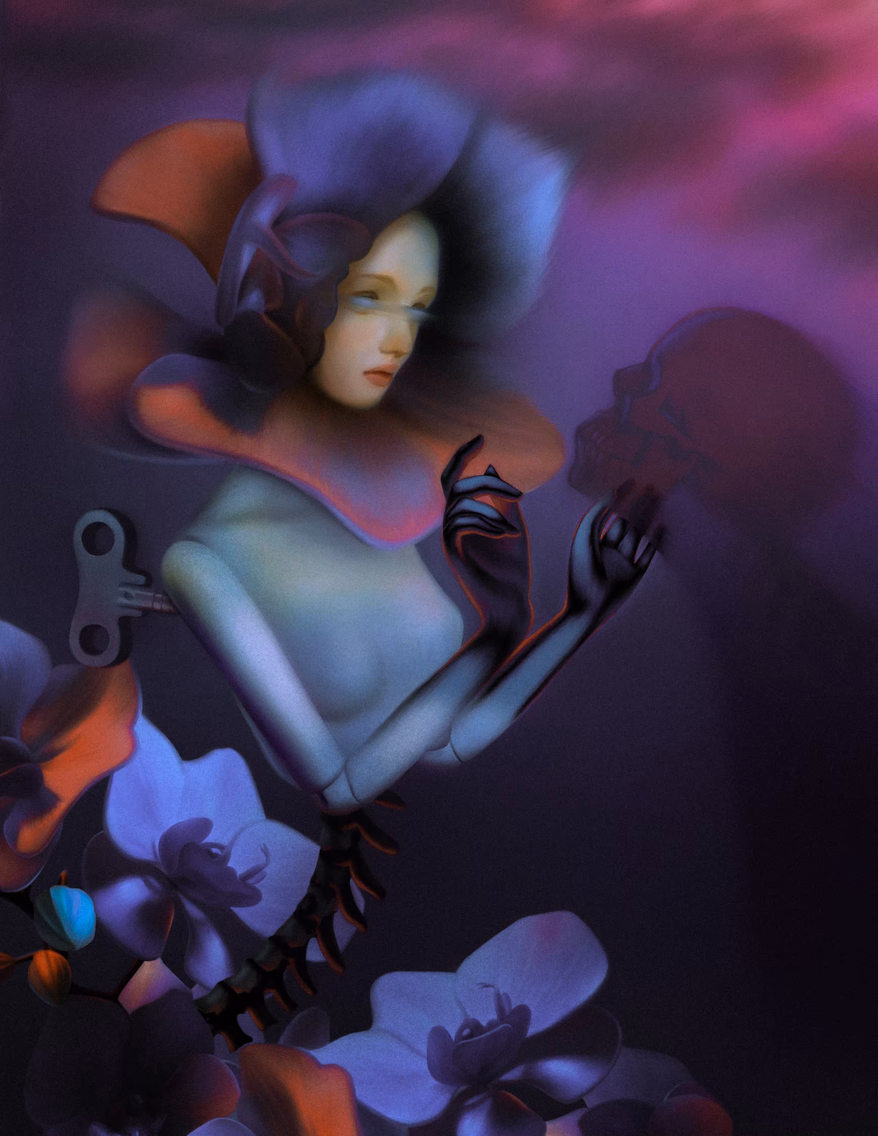 Midnight flower
