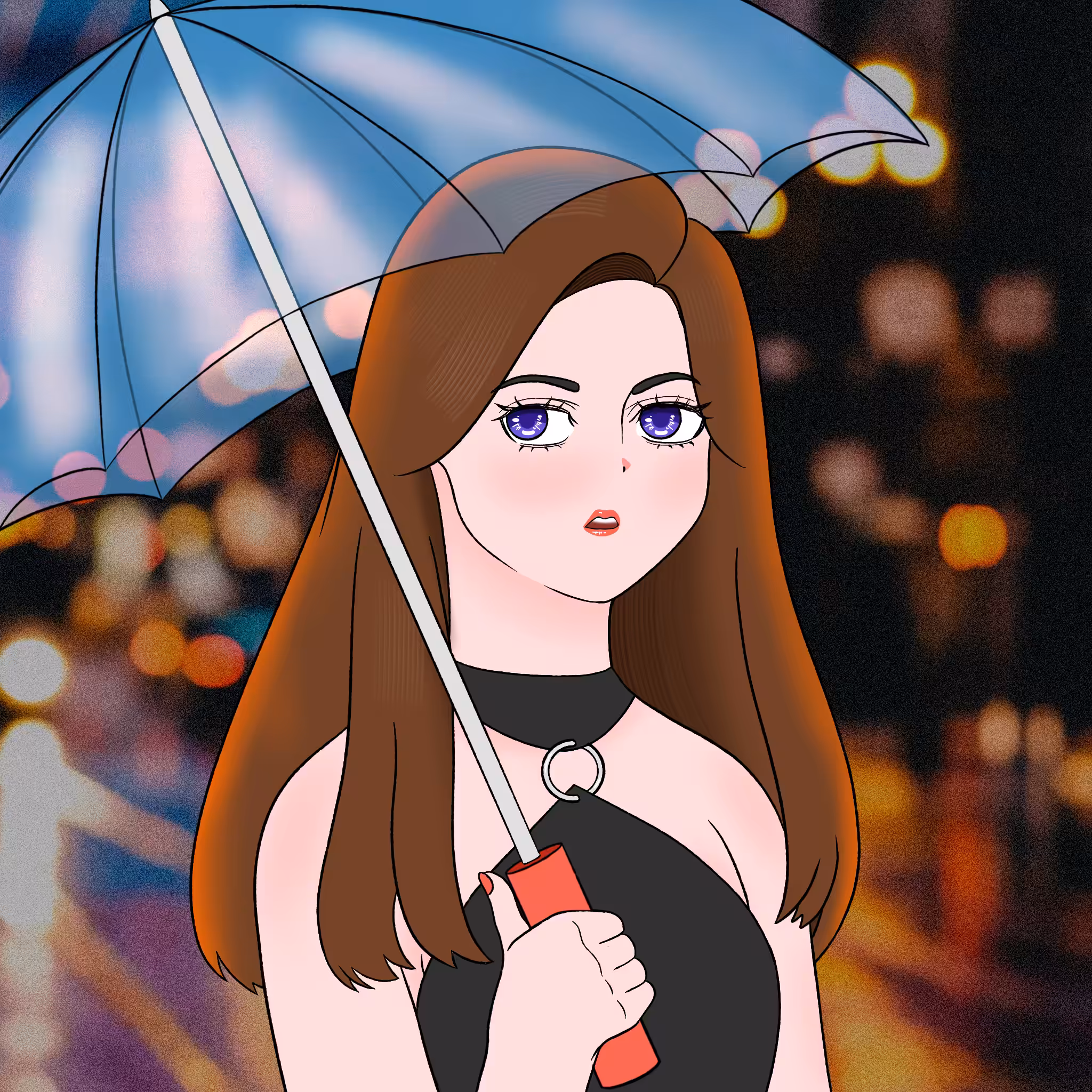 First Meeting under Rain