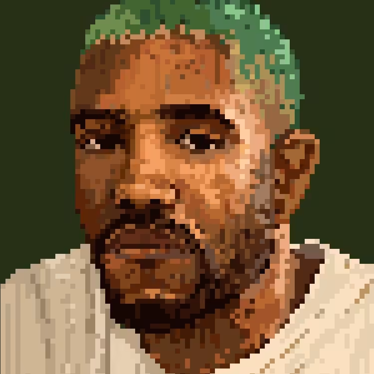 Frank Ocean Pixel Art