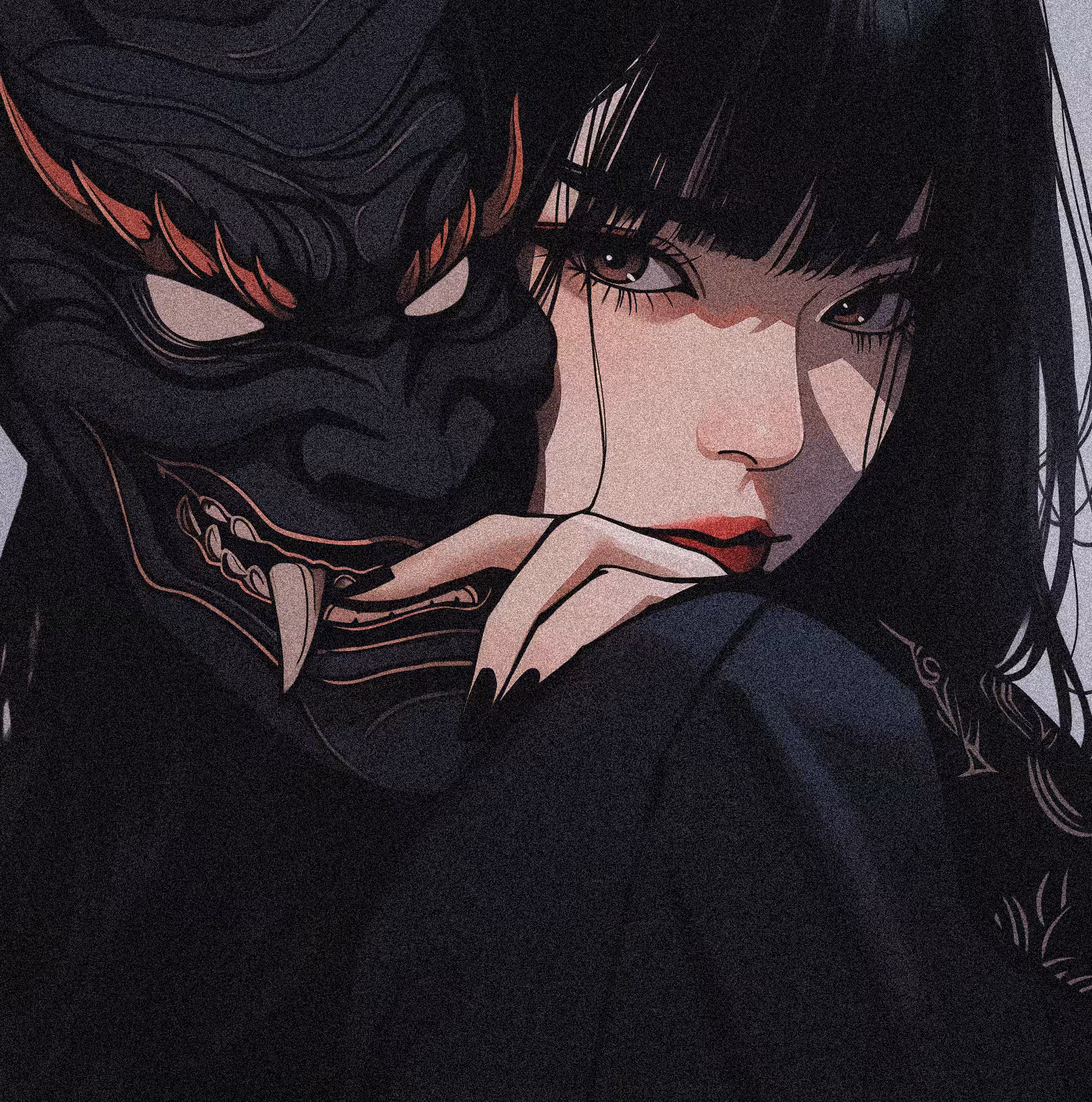 Dark Hair, Cursed Soul: Kunoichi's Life
