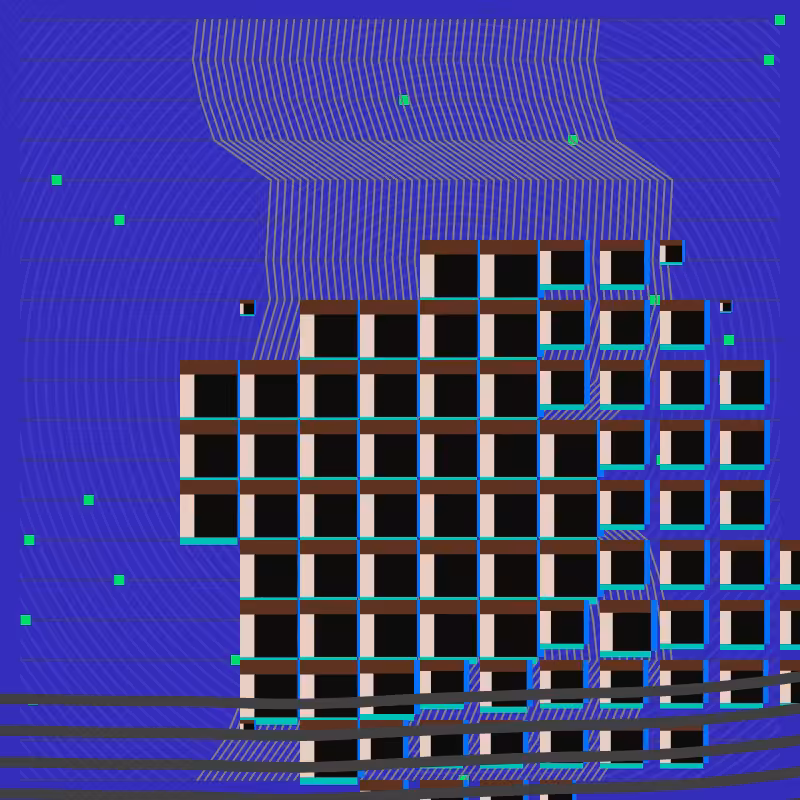 Pixel Cluster #8