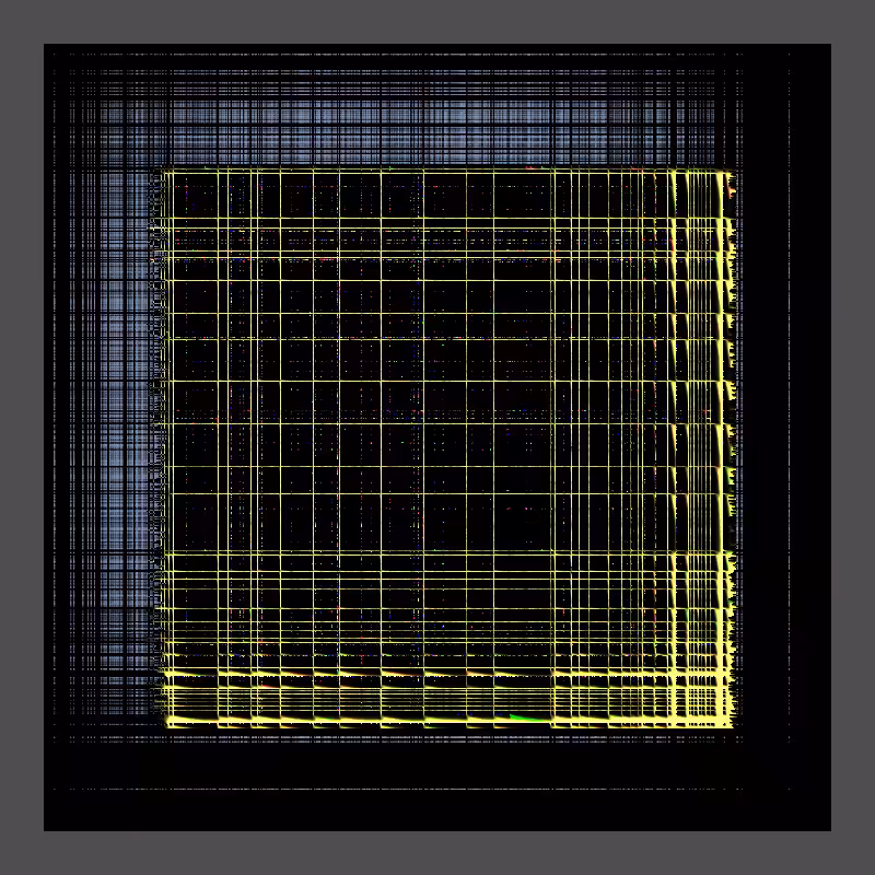 Analog Grid Burn #9