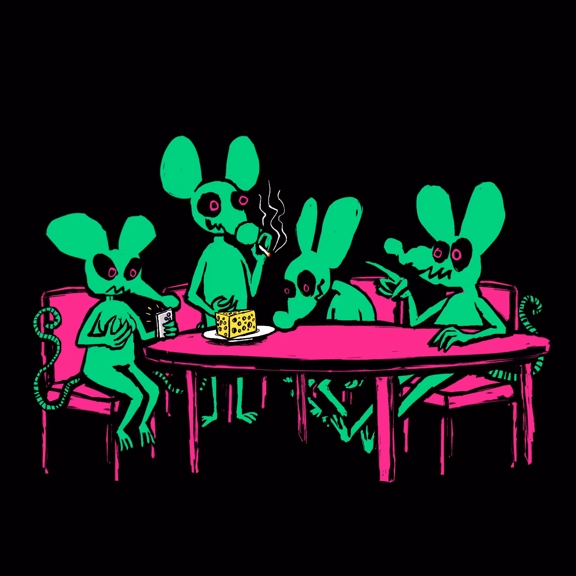 RATS AND TABLE