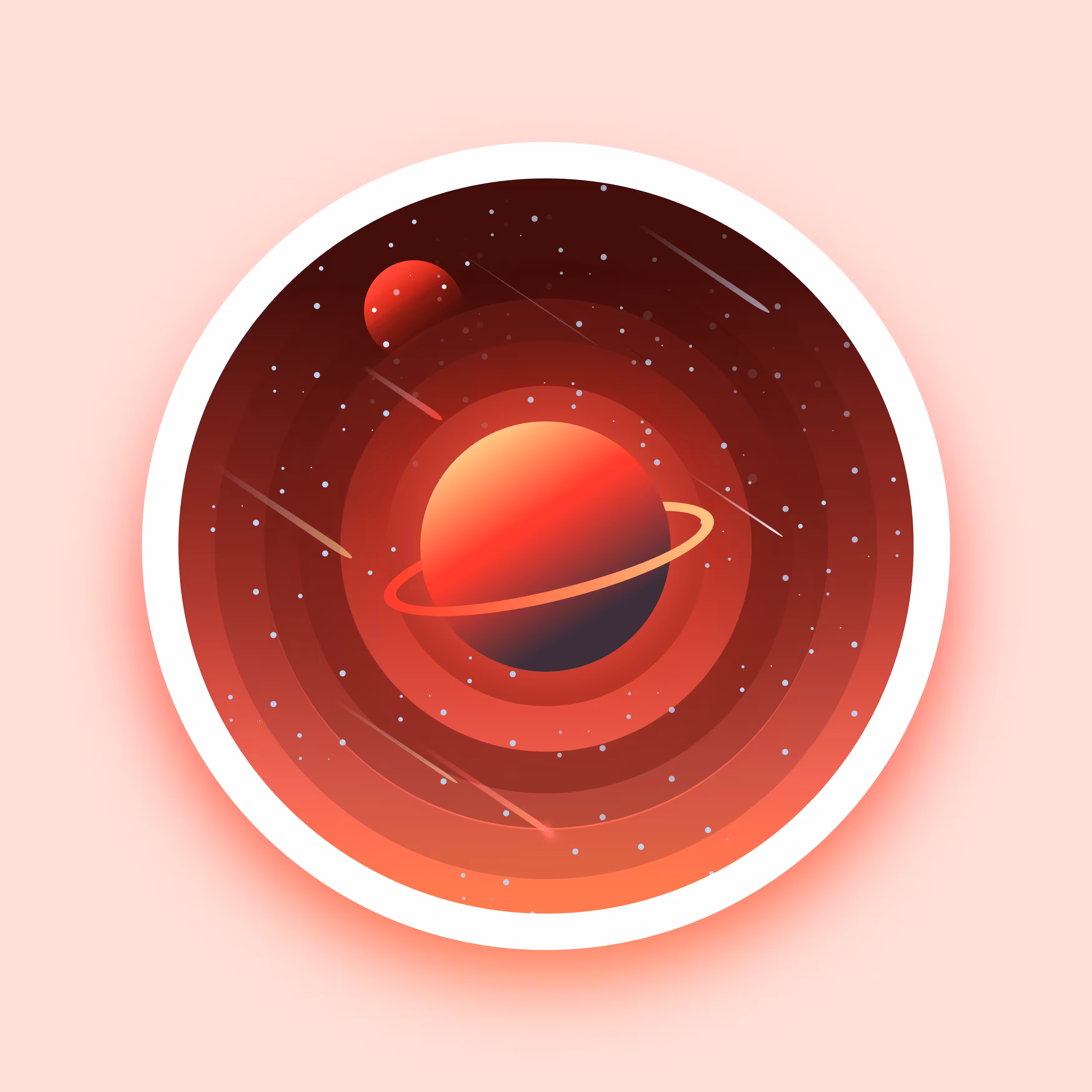 Planet red