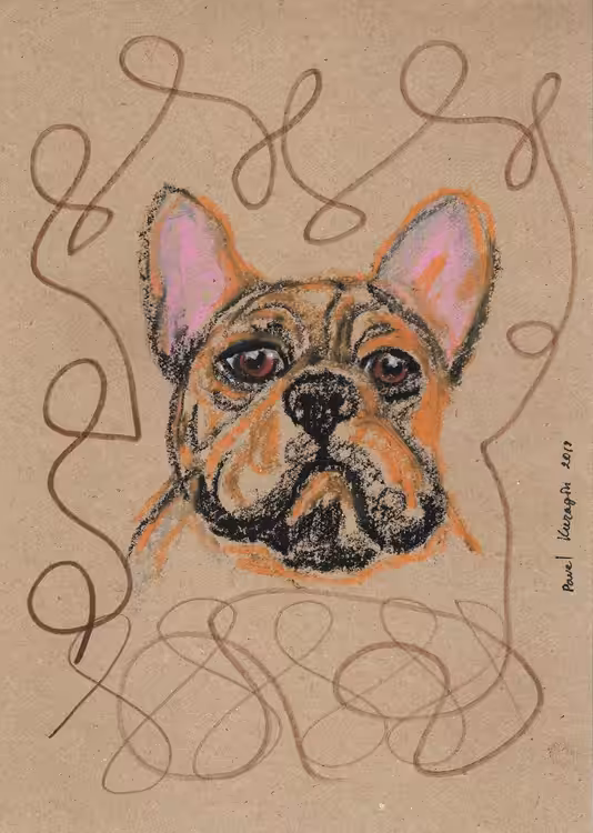 Art pieces (2.0): Portrait of dog #4 