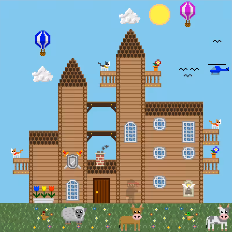 2D Mansion #839