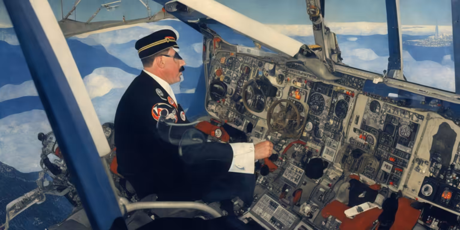 Hitler's Flight to New Horizons