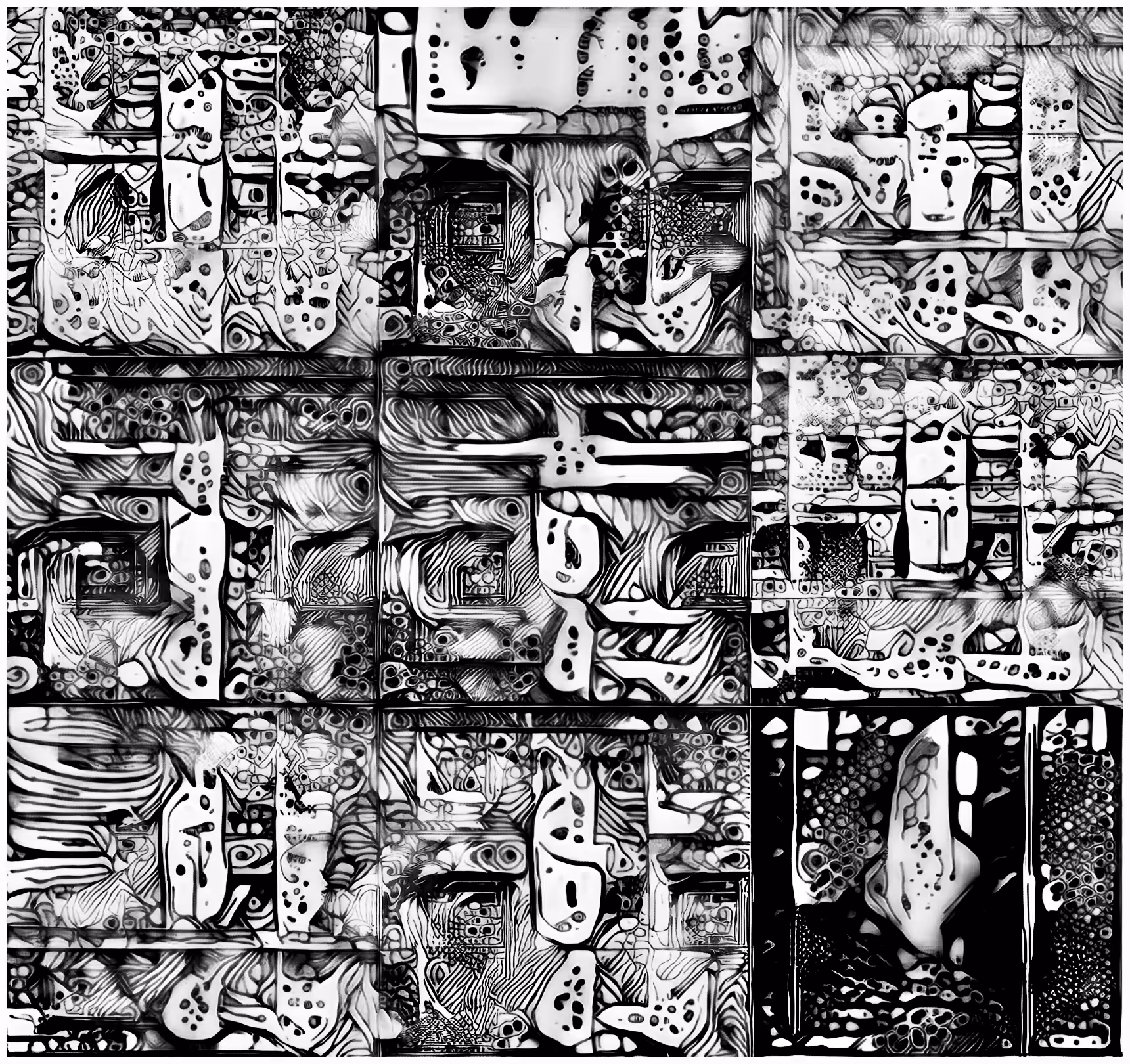 Stacked Characters, The Eternal Architecture