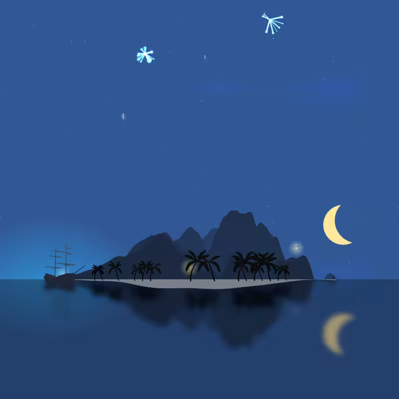 Fireworks Island #75