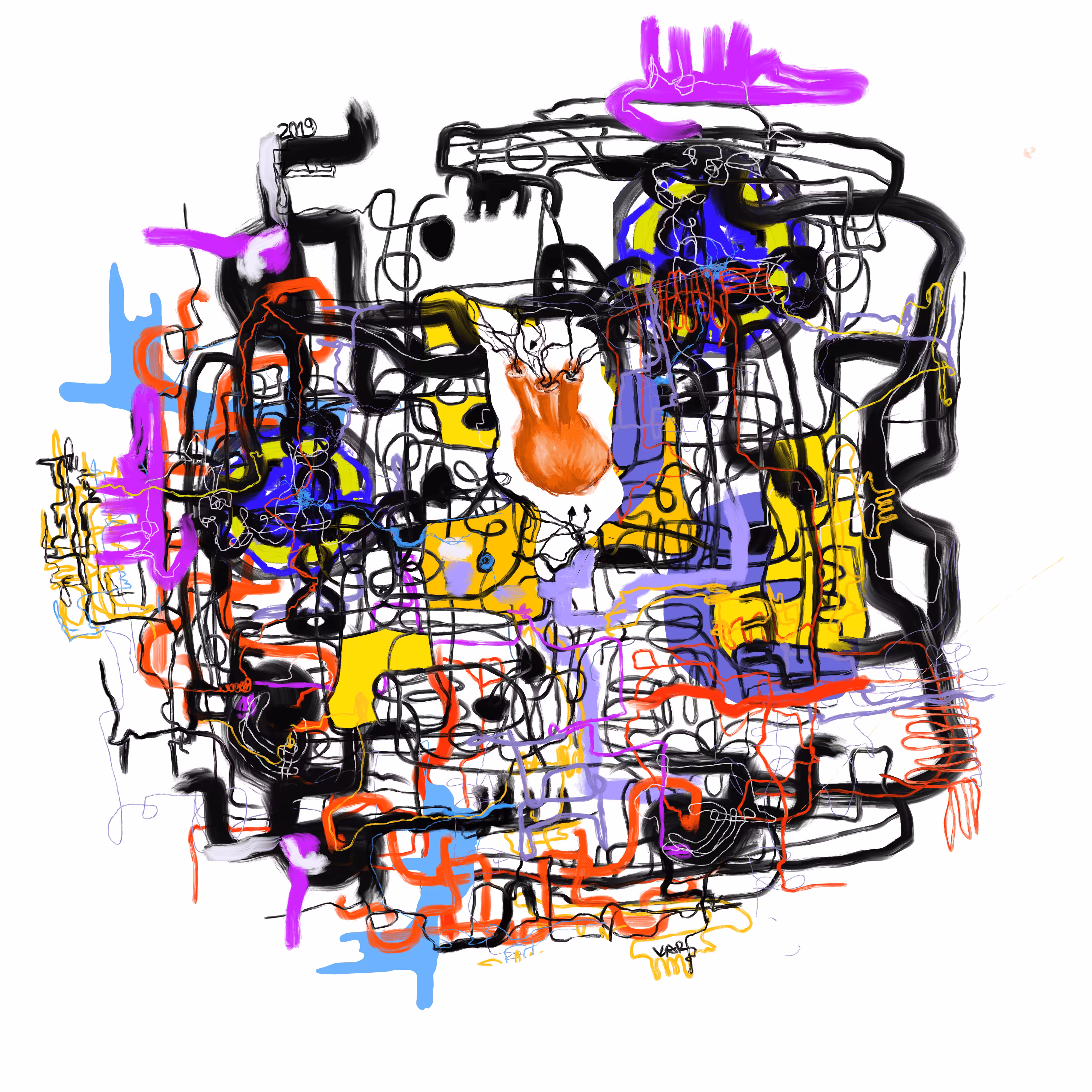 Abstract #45 (Genesis Collection 1-100)