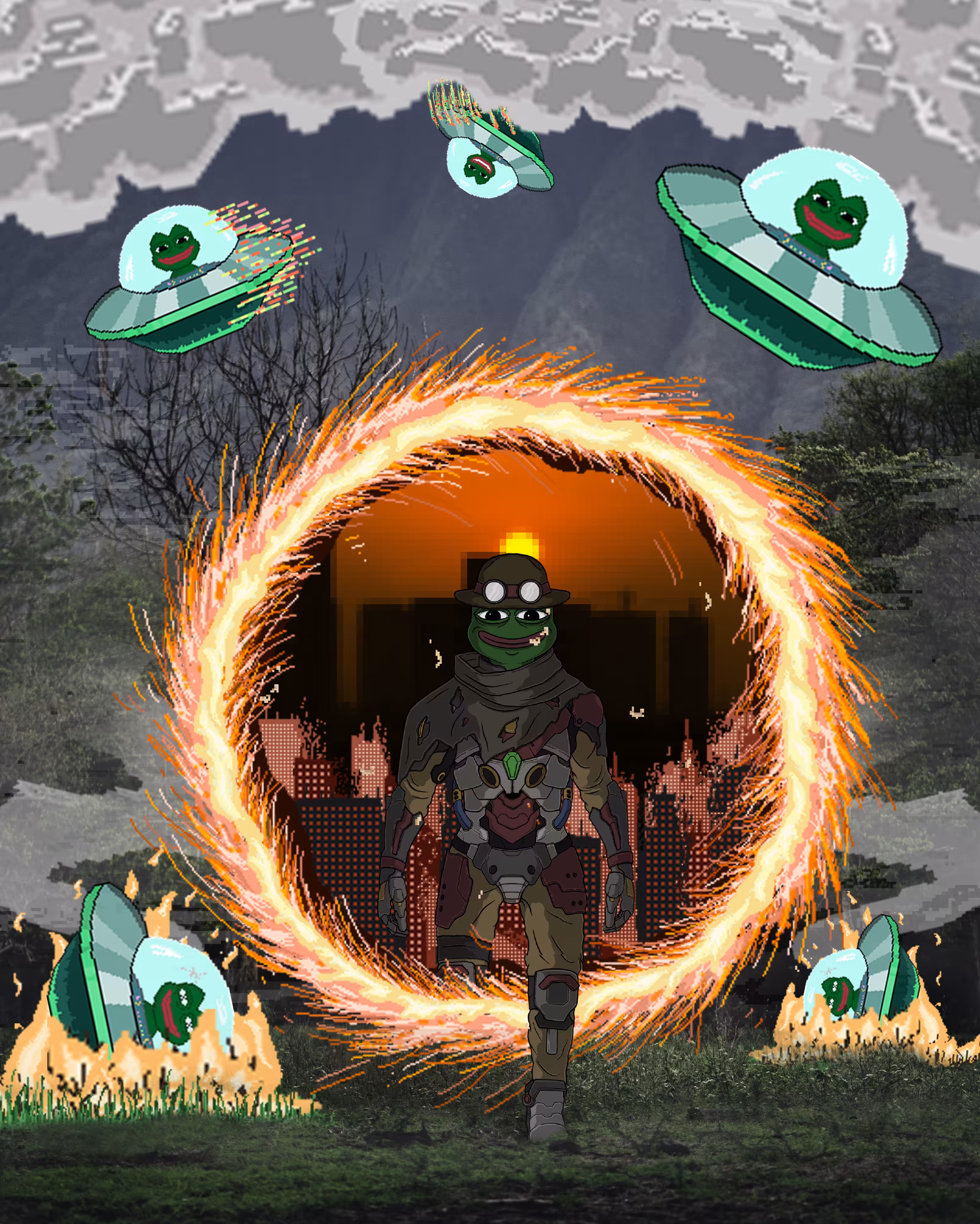 The Multiverse Madness of Pepe